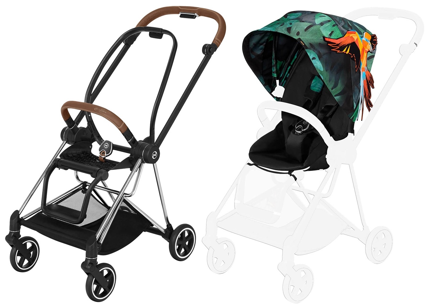 Cybex - Mios Frame & Seat Hardpart with Mios Seat Pack FE